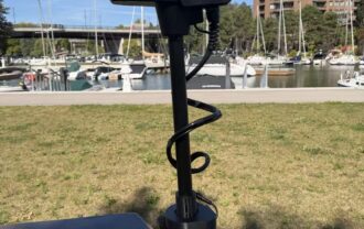 Hydrova Travel GPS Spot-Lock trolling motor for kayaks and small boats