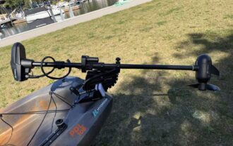 Hydrova Travel GPS Spot-Lock trolling motor for kayaks and small boats